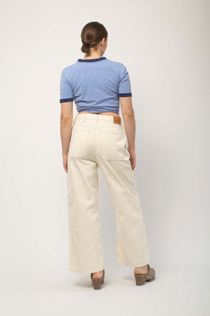 Bishti Pant / Antique White