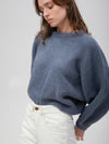 Balloon Sleeve Sweater / Slate