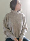 Mohair Highneck Sweater / Oatmeal