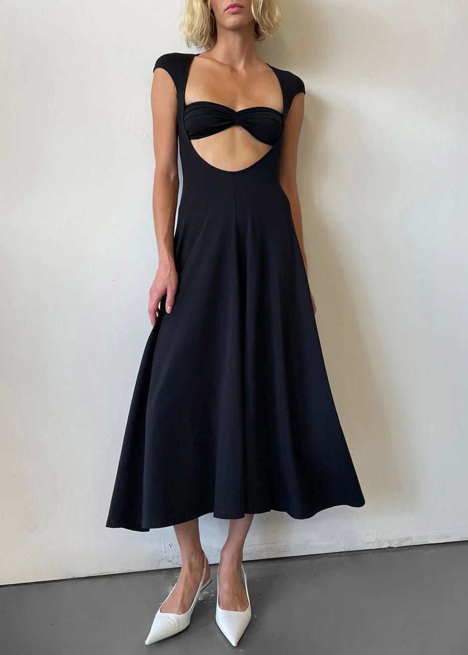 Beaufille Baes Dress in Black – Auralie
