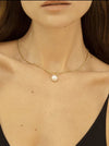 Baroque Pearl Necklace / Yellow Gold Vermeil