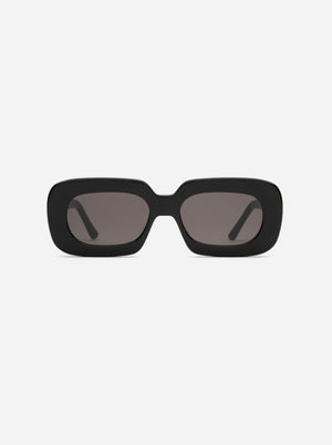 black frame and lens sunglasses by velvet canyon