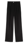 Pleated Trouser / Black